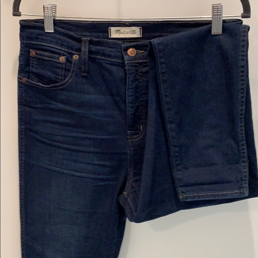 Madewell high rise 10 inch skinny jeans